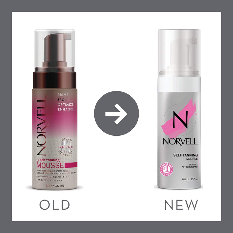 [Australia] - Norvell Sunless Self-Tanning Mousse with Bronzer - Instant Natural Looking Bronzing Glow, 236ml. 