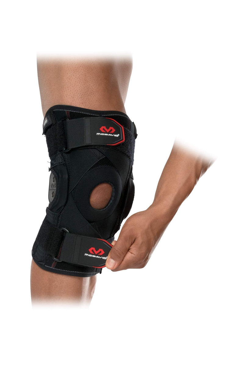 [Australia] - McDavid Maximum Support Knee Brace with Hinges (429X). Compression and Stability Straps for ACL, LCL, Arthritis, Tendonitis, MCL, Patella. Left and Right. Men and Women. Medium 