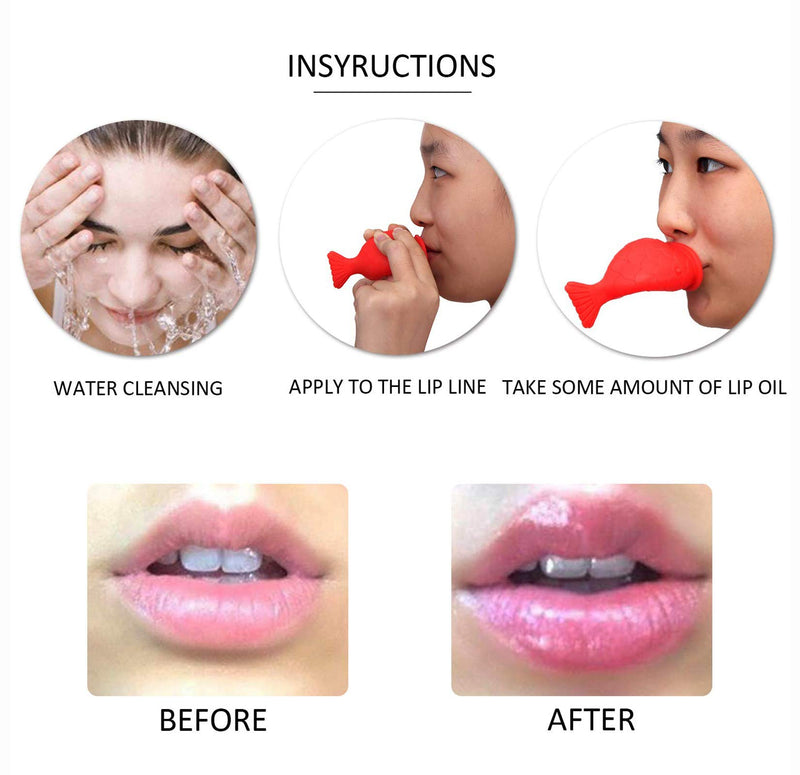 [Australia] - Lip Plumper Device Lip Filler Beauty Pump,Soft Silicone Pout Lips Enhancer Plumper Tool, Natural Pout Mouth Tool, City Lips Lip Plumper Full of charm Lip Juvalips 1 Count (Pack of 1) 