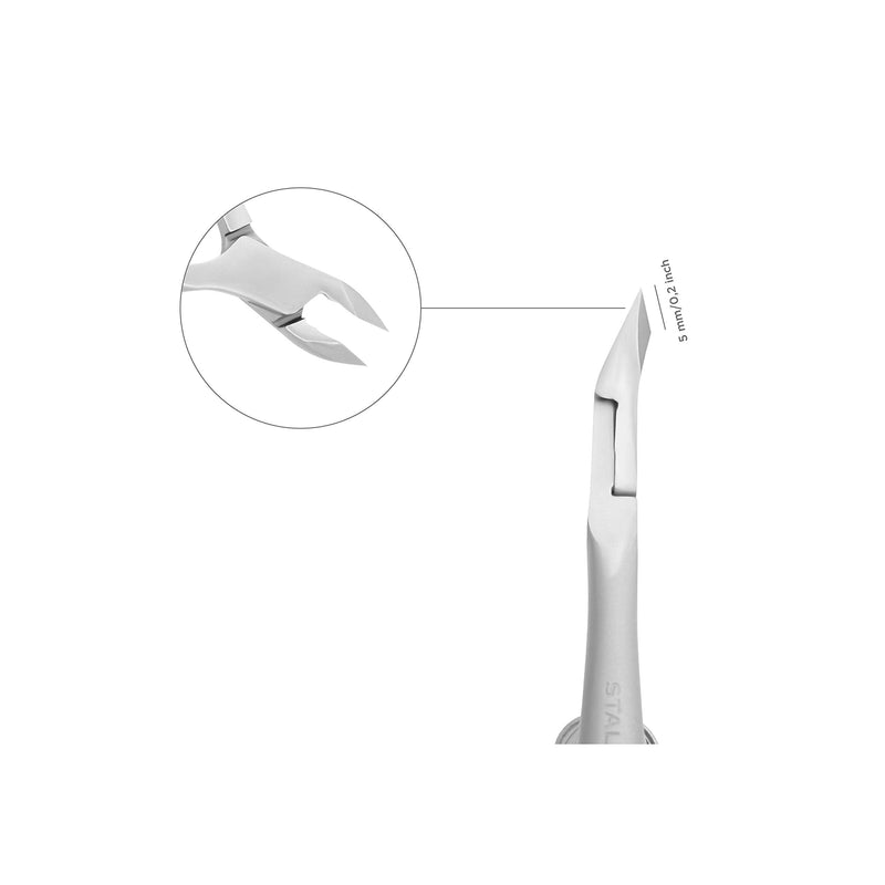 [Australia] - STALEKS Pro Smart 30 NS-30-5 Professional Spring Cuticle Nippers 1/2 Jaw 5mm 