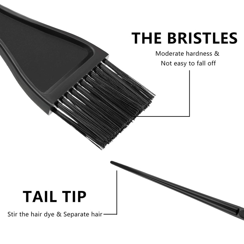 [Australia] - 2 Pieces Hair Coloring Brush Hair Dye Tools for DIY Hair Coloring Salon Hair Dyeing 