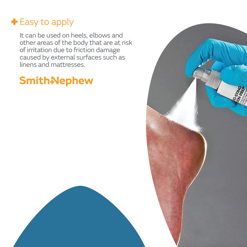 [Australia] - Smith+Nephew No-Sting Skin Prep Spray, 1 Oz Alcohol Free Protective Dressing, 66800709 