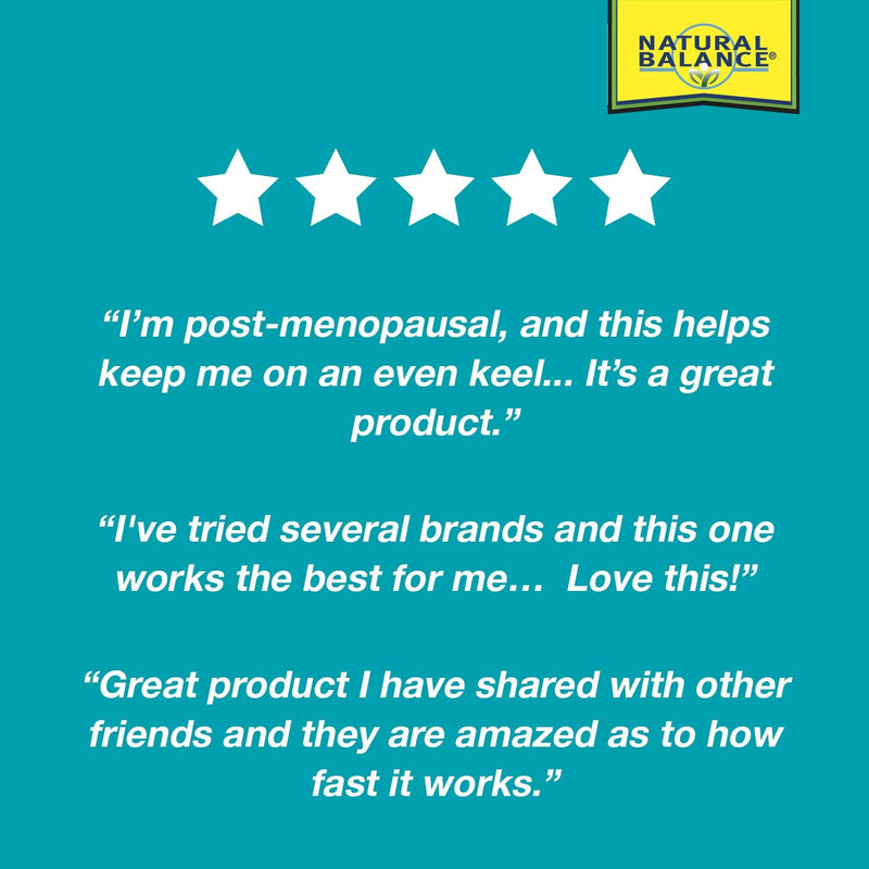 [Australia] - Natural Balance Ladies Choice Menopause Support | Hormone Balance Formula with PhytoEstrogens | 60 VegCaps 
