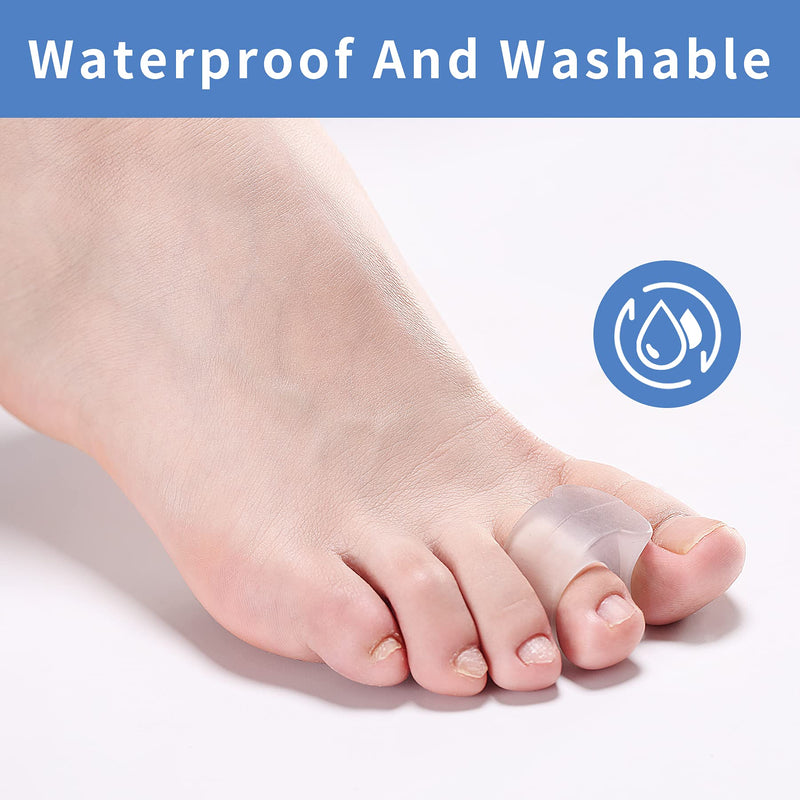 [Australia] - Toe Separators，4 Pack Toe Spacers to Correct Bunion, Straighten Overlapping Toes and Realign Crooked Toes, Pads for Overlapping, Hallux Valgus, Yoga 