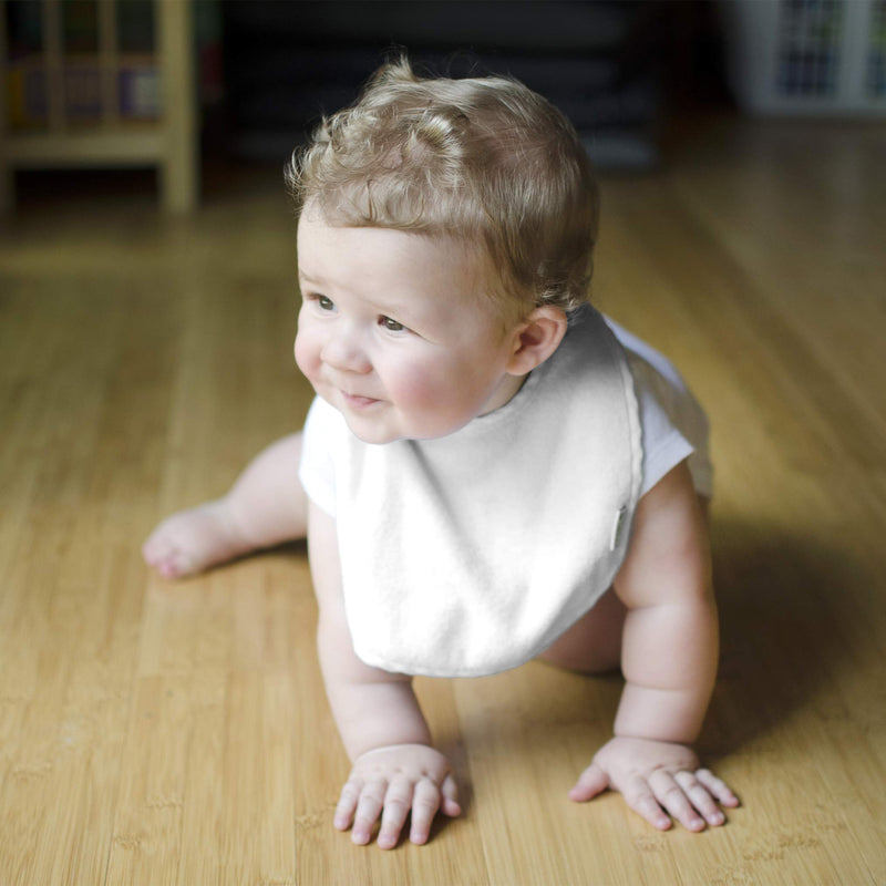 [Australia] - green sprouts baby-girls Bibs 10 Count (Pack of 1) White 
