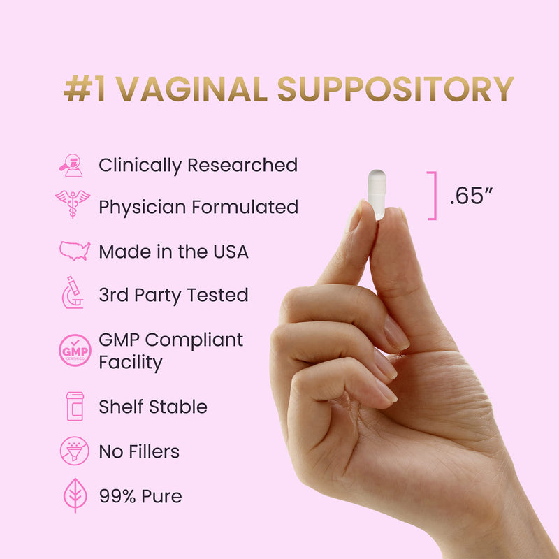 [Australia] - Fem-Rx Boric Acid Vaginal Suppositories for Women - Help Eliminate Odor - 30 Capsules - by HPD Rx - Pack of 1 