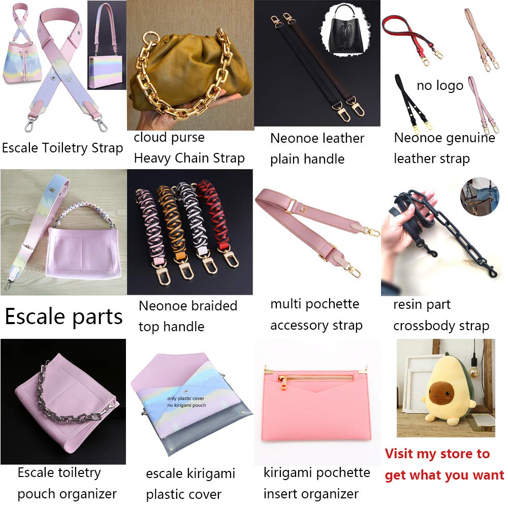 Tourdream Felt Handbag Insert Liner for LV Giant Pochette Kirigami  Organizer with D Rings (Pink) : : Fashion