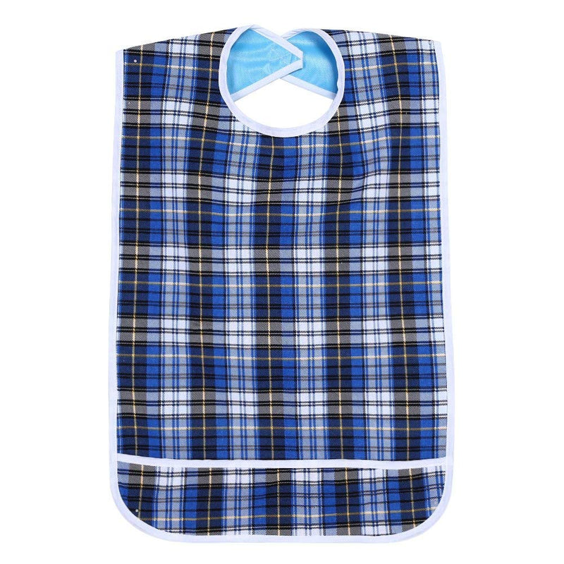 [Australia] - Waterproof Adult Bibs,Reusable Washable Stain Resistant Clothing Protector for Limited Mobility, The Elderly, Adult Mealtime Bib Protector Aid Apron(# 2) # 2 