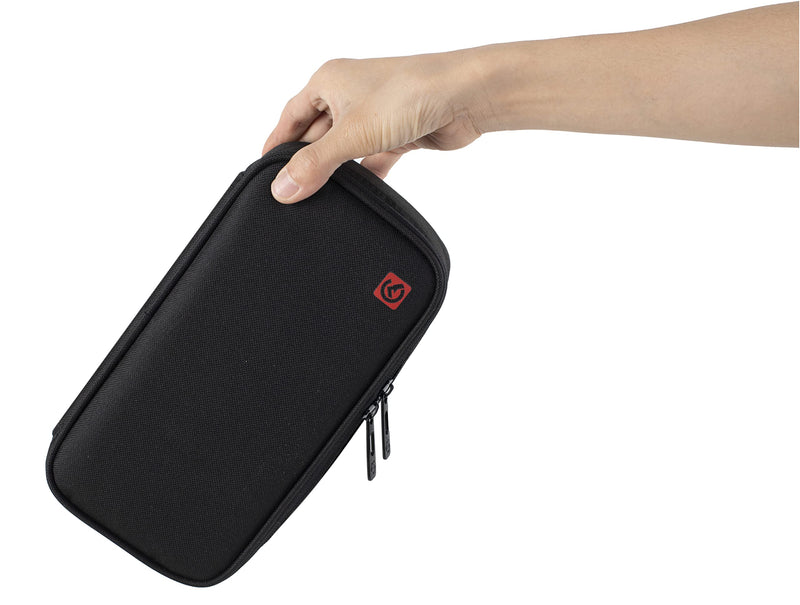 [Australia] - ALLCAMP Insulin Cooler Travel Bag for Diabetic Organize Medication with 4 Ice Packs (Medium（Oxford）, Black) Medium（Oxford） 