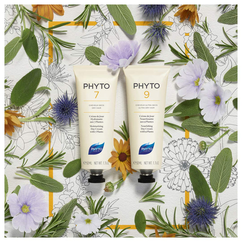 [Australia] - PHYTO Hydrating Day Cream with 7 Plants for Dry Hair, 50 ml 
