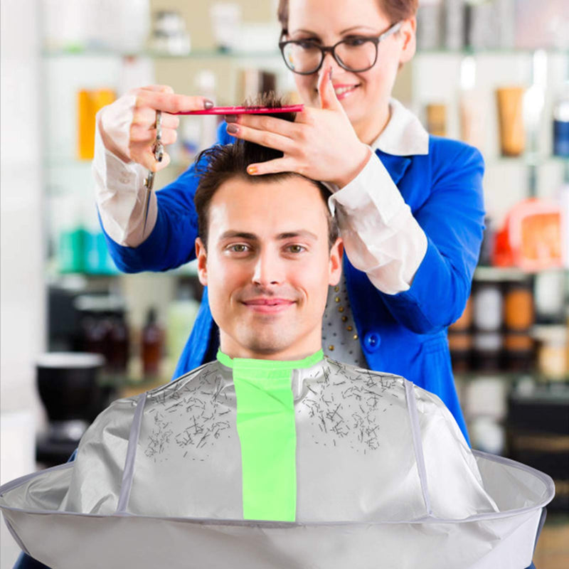 [Australia] - Hair Cutting Capes for Adult/Kids Umbrella Design Barber Salon Cape Keep Hair Off Clothes and Floor 