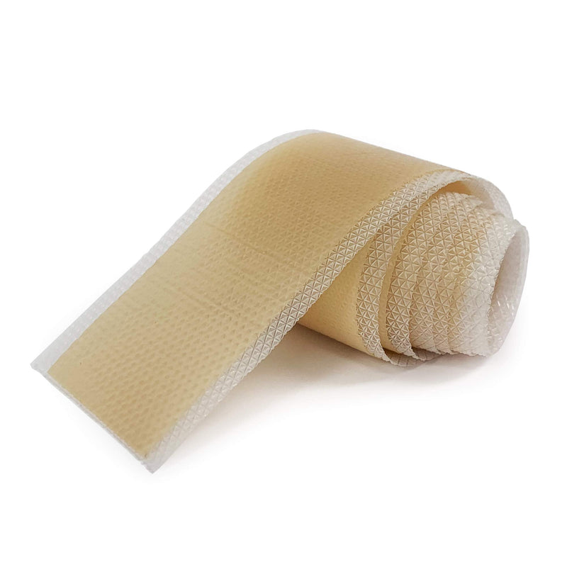 [Australia] - Medpride Easy-Tear Silicone Gel Tape Roll-1.5 Inch x 1.6 Yards- Medical Grade Wound Dressing, Sticky Bandage, Water + Shower-proof- Latex-Free, Adhesive, Soft + Flexible, Pain-Free Removal + Switching 