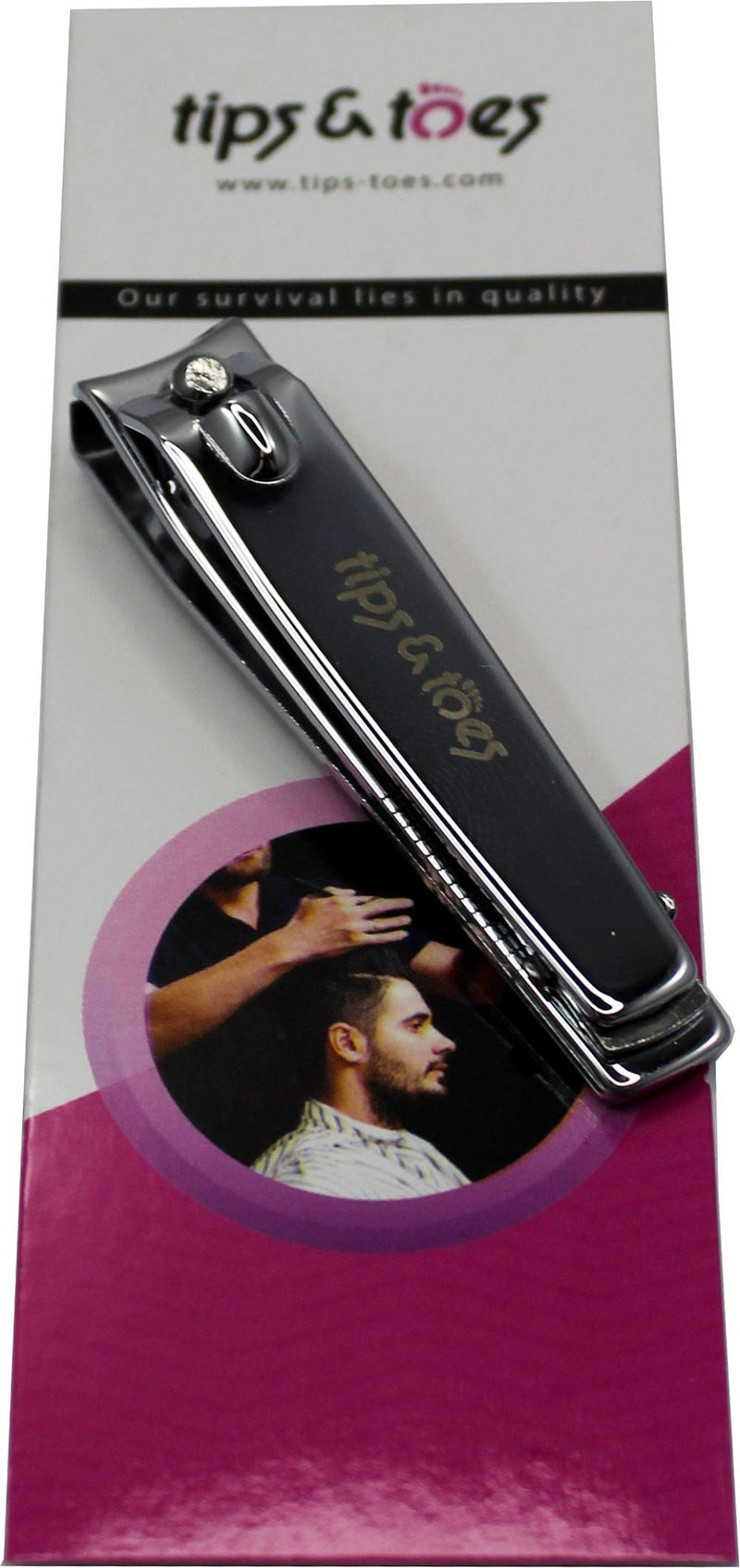 [Australia] - Tips&Toes Nail Clipper/Nipper/Cutter for Fingernail, Toenails and Thick Nails, Sharp and Durable Nail Clippers for Baby, Kids, Adults, Men, Women 
