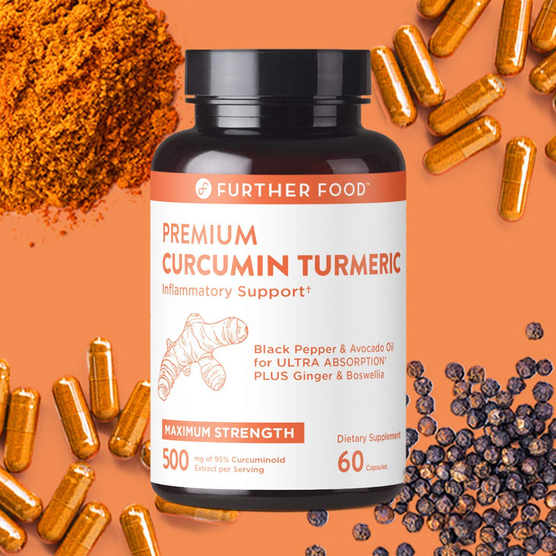 [Australia] - Premium Curcumin Turmeric Anti-Inflammatory Capsule - 30x More Powerful Than Ordinary Turmeric - 500mg Premium High Potency 95% Curcumin Supplement. Immune & Joint Support (2-Month Supply) 