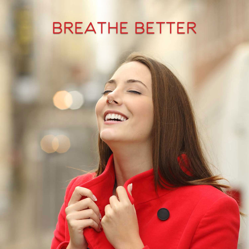 [Australia] - AIRMAX Nasal Dilator for Better Sleep - Natural, Comfortable, Anti Snoring Sleep Aid Solution for Maximum Airflow and Easier Breathing (Small - Clear) 