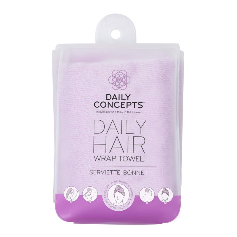 [Australia] - Daily Concepts Your Hair Towel Wrap Purple 