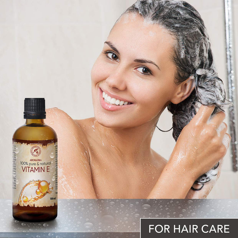 [Australia] - Vitamin E Oil 200ml for Hair, Face, Body, Anti Aging Skin Care for Sensitive Oil - Anti Wrinkle Natural Tocopherol Oil 