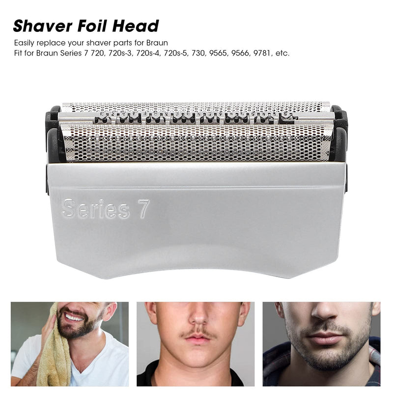 [Australia] - 70s 70B Shaver Replacement Foil & Cutter for Compatible with Braun Shaver Replacement Part, Foil & Cutter Replacement Head Series 7 9565 Electric Shaver Blade Razor Accessory 