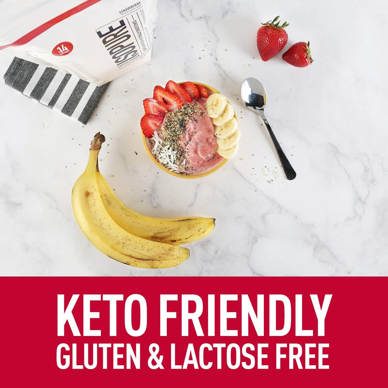 [Australia] - Isopure Protein Powder, Whey Protein Isolate Powder, 25g Protein, Low Carb & Keto Friendly, Naturally Sweetened & Flavored, Flavor: Tahitian Vanilla, 1 Pound 1 Pound (Pack of 1) 