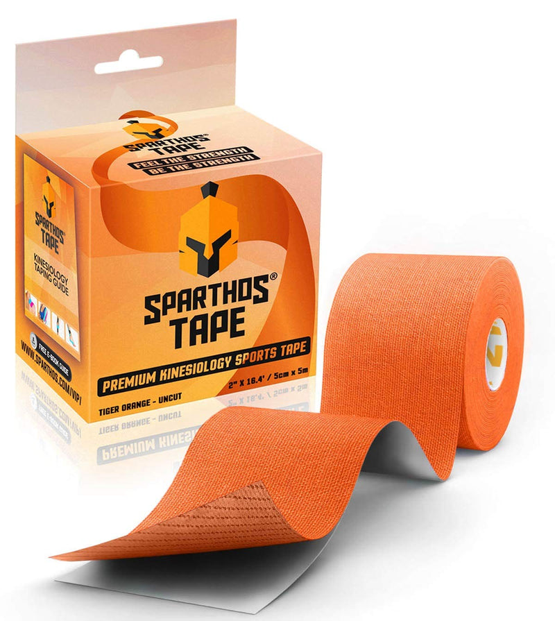 [Australia] - Sparthos Tape Color Bundle: Sunny Yellow + Tiger Orange + Crimson Red [16.4 ft Uncut Rolls] 