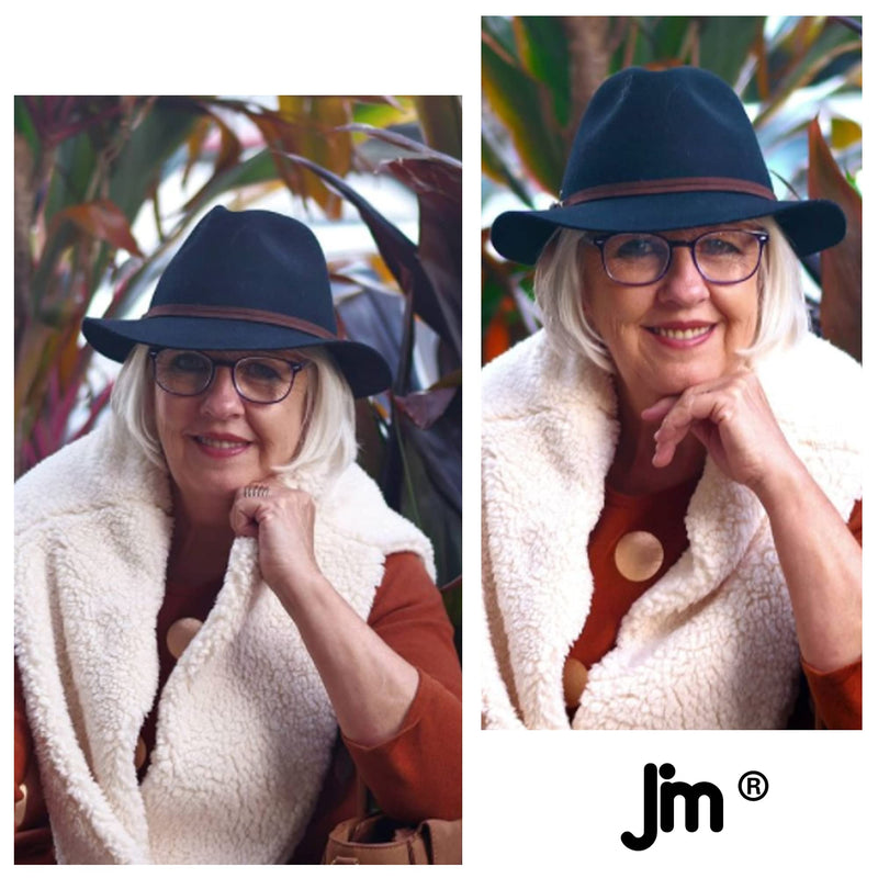 [Australia] - JM Reading Glasses Women with Spring Hinge 4 Pack, Lightweight Quality Vintage Readers Colorful Square Glasses for Ladies Magnifying 4 Pack Mixed Color +4.0 