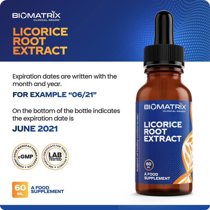 [Australia] - Licorice Root Extract (1200 drops 2 fl. oz) More Active Ingredient Than Competing Brands (0.87 mg Glycyrrhizin per Drop), Less Doses Needed, Concentrated, Raise Cortisol & Energy 
