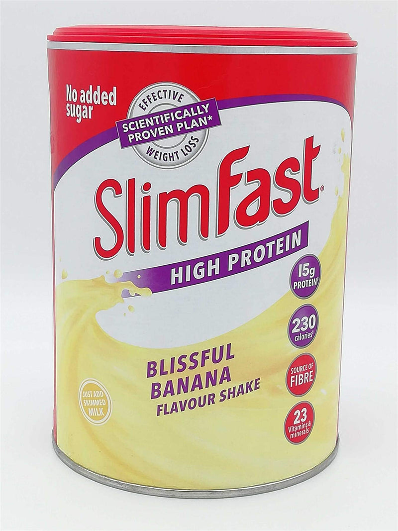 [Australia] - SlimFast High Protein Meal Replacement Shake Summer Banana 365g – Take Advantage of The Slim Fast Magic to Lose Weight, Feel Energised and in Control of Your Life 