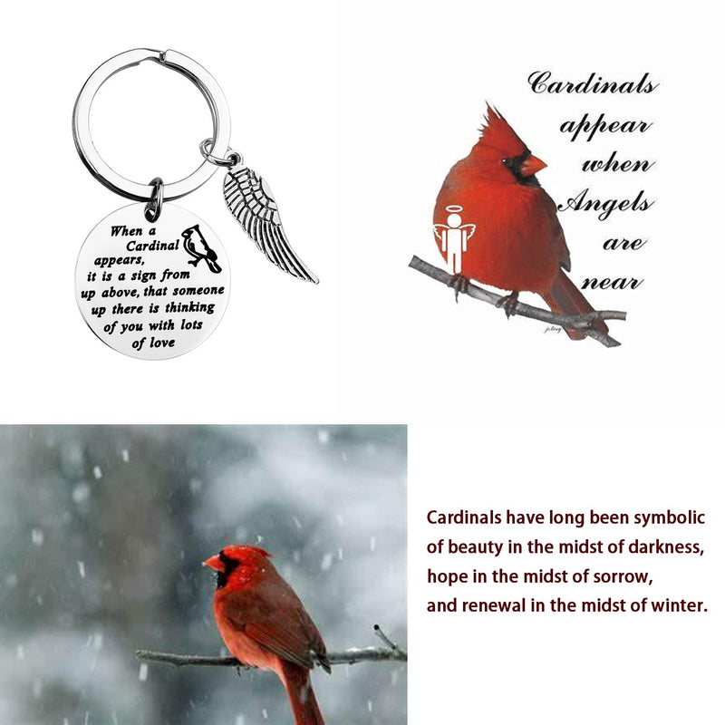 [Australia] - MAOFAED Cardinal Gift Cardinal Memorial Gift Cardinal Lover Gift Loss of Love One Gift in Memory of Mom Dad Grandpa Grandma Gift Cardinal Appears 
