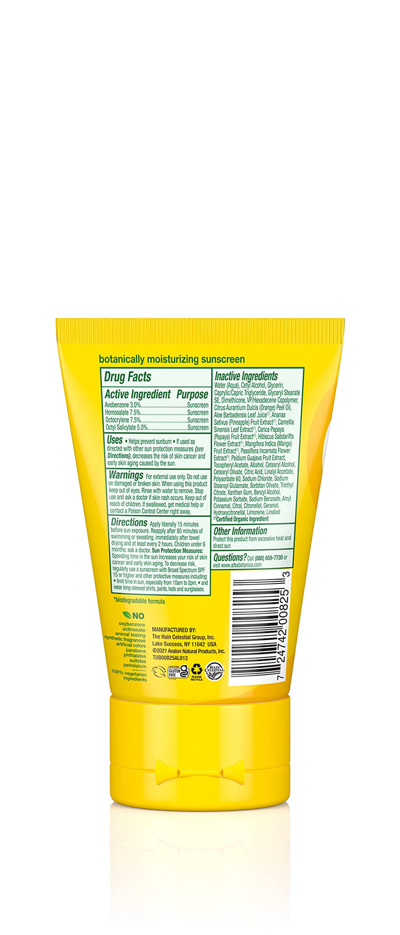 [Australia] - Alba Botanica Hawaiian Sunscreen Lotion, SPF 30, Aloe Vera, 4 Oz (Packaging May Vary) SPF 30 - Aloe Vera 