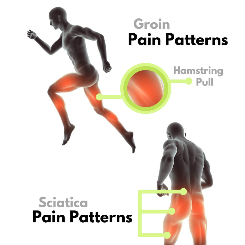[Australia] - Groin Wrap, Adjustable Support for Hip, Groin, Hamstring, Thigh, and Sciatic Nerve Pain Relief 