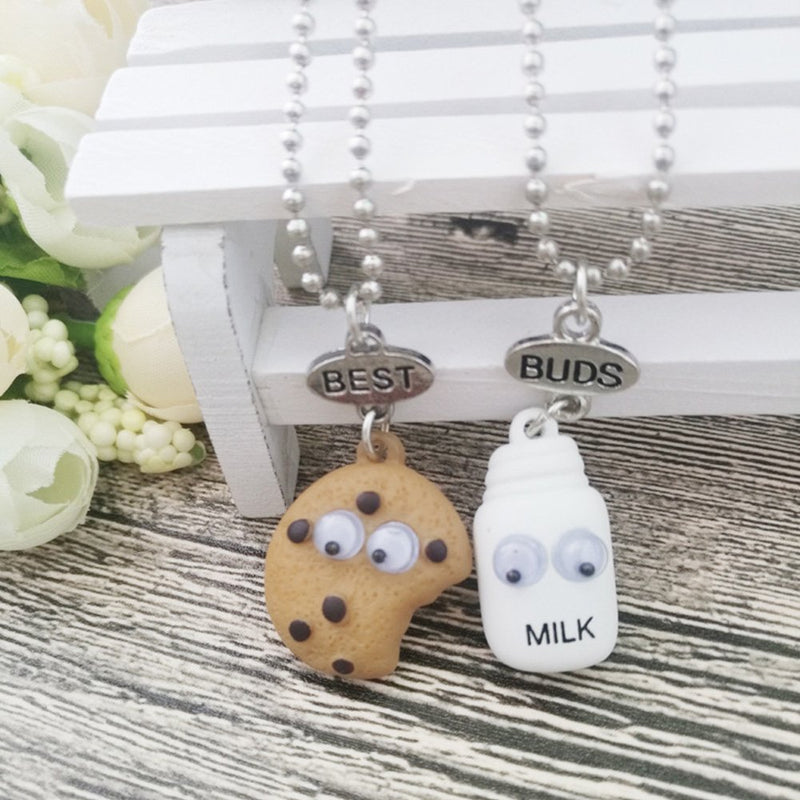 [Australia] - Best Friends Necklace for Unisex-Child, Girls,Boys, Biscuit Necklace 