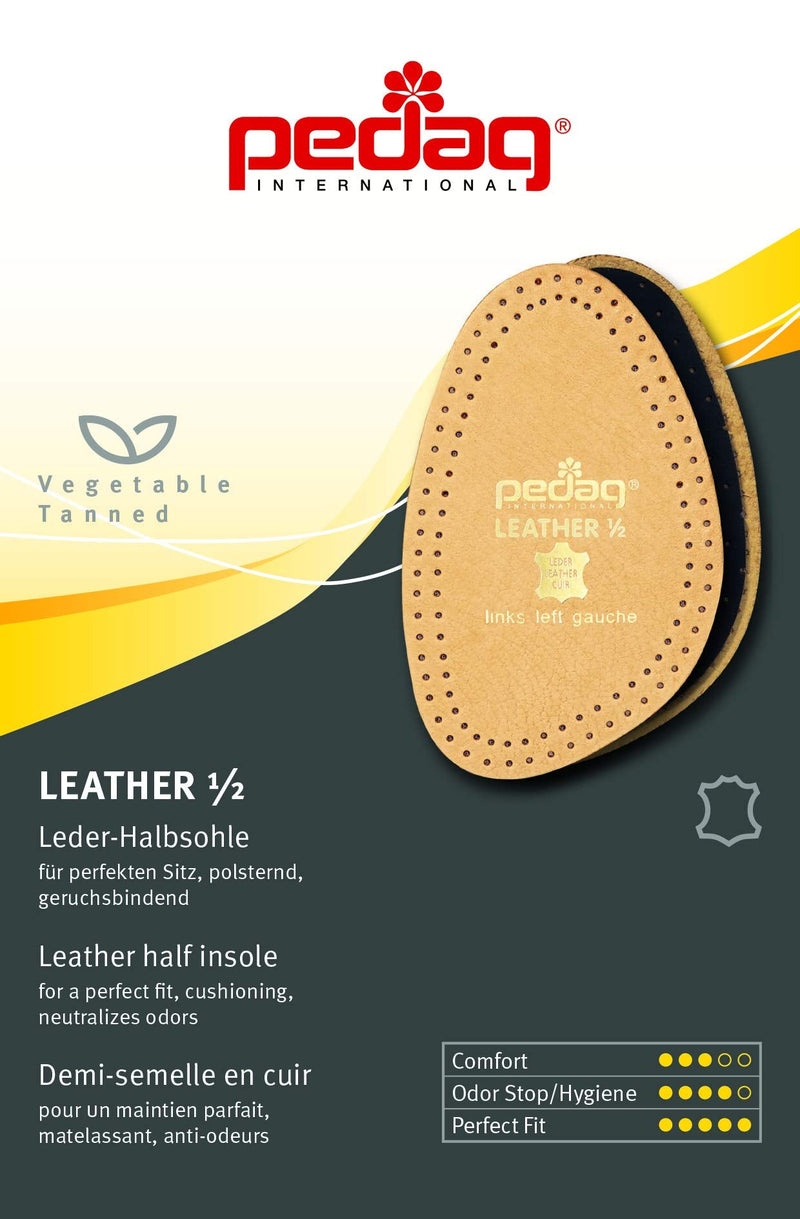 [Australia] - Pedag Half 1/2 Leather Inserts with Forefoot Latex Cushion (formerly Princess), US Women 7-8 EU 37/38 Women's 7/8 