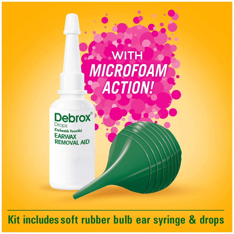 [Australia] - Debrox Earwax Removal Aid Kit 0.5 oz (0.5 Fl Oz (Pack of 1)) 0.5 Fl Oz (Pack of 1) 