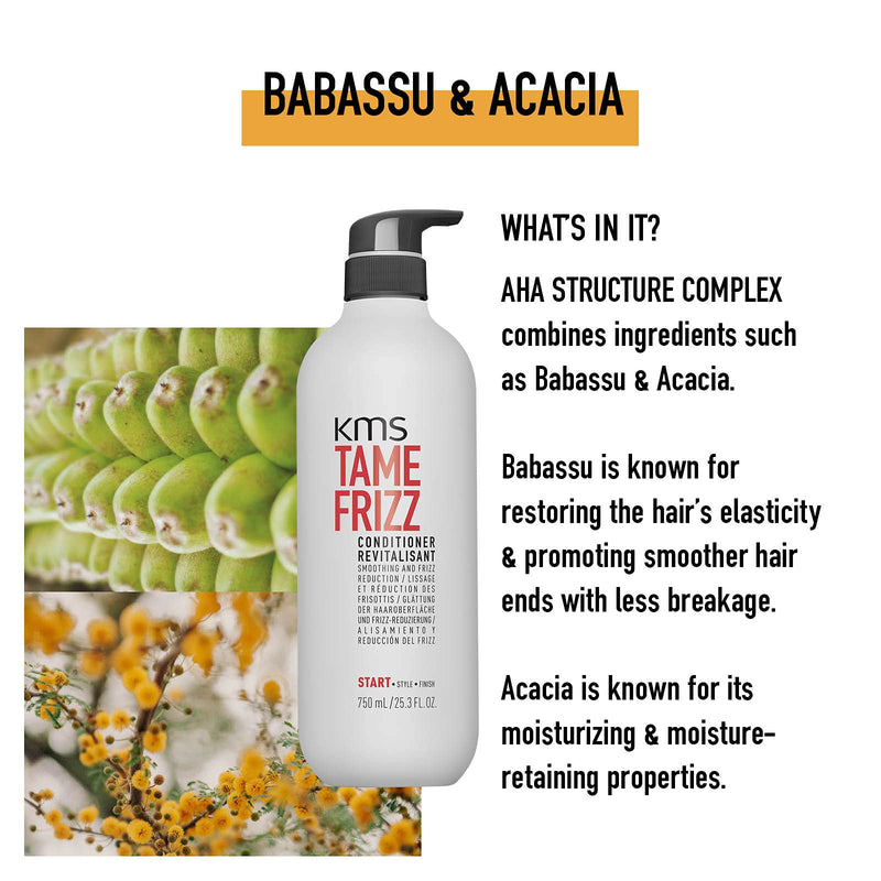[Australia] - KMS TAMEFRIZZ Conditioner for Medium to Thick, Coarse Hair, 750 ml 