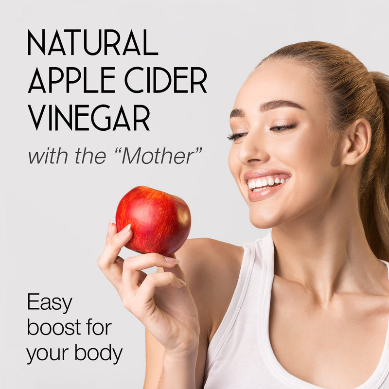 [Australia] - Apple Cider Vinegar Tablets 1800mg - High Strength 90 Capsules - Raw Unfiltered Apple Cider Vinegar with Mother - UK Made Vegan ACV Supplement for Women & Men - Keto Diet Friendly Pills That Work Fast 