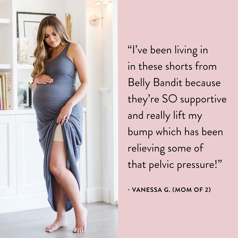 [Australia] - Belly Bandit - Thighs Disguise Pregnancy Shapewear Shorts, Anti-Chafing Support 