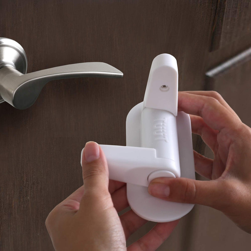 [Australia] - Door Lever Lock (2 Pack) Child Proof Doors & Handles 3M Adhesive - Child Safety By Tuut 