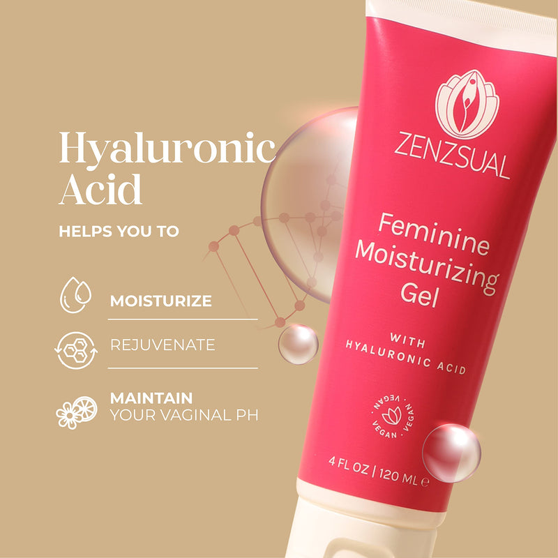 [Australia] - ZENZSUAL Feminine Foam Cleanser + Gel with Hyaluronic Acid (1 Oz. ea.) 