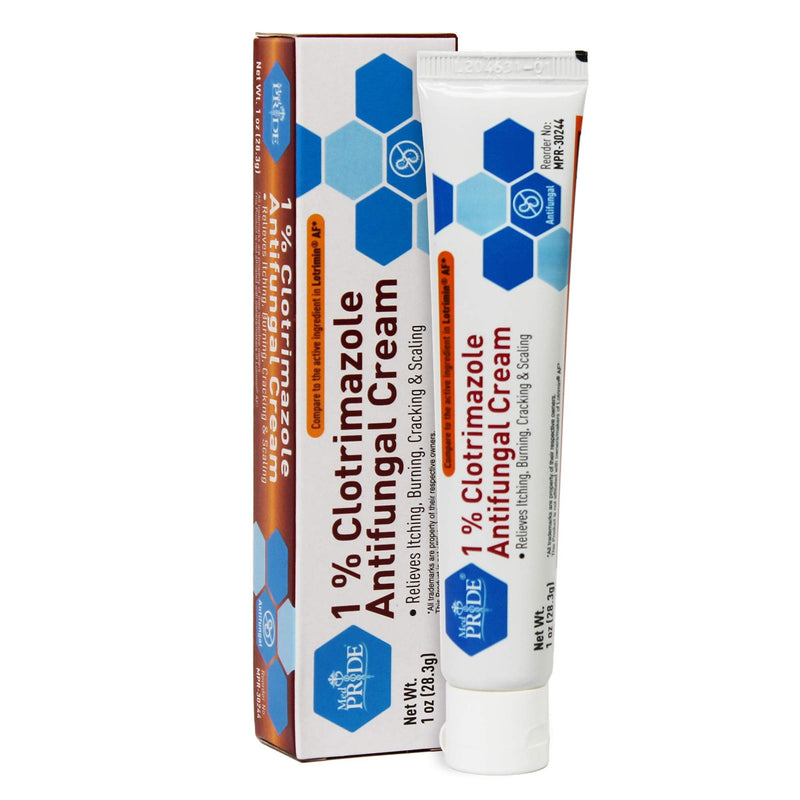 [Australia] - Medpride 1% Clotrimazole Antifungal Cream - Fungus Skin Care Treatment with - Jock Itch Body Ointment - Fights Infection, Sweat Rash, Athlete’s Foot, Ringworm & Relieves Itching, Burning - 4 Pack 