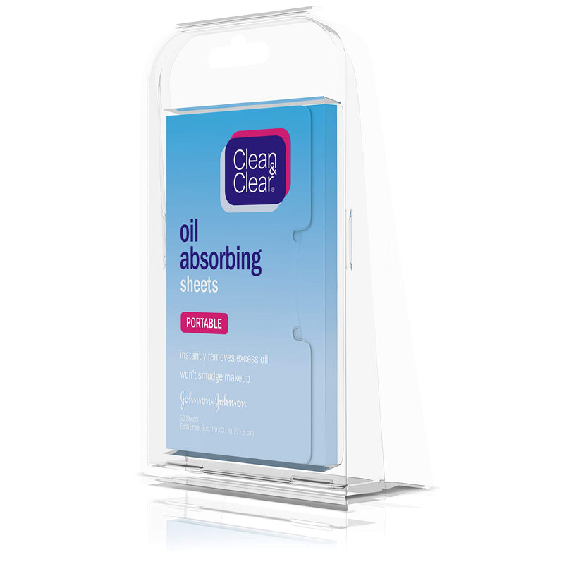 [Australia] - CLEAN & CLEAR Oil Absorbing Sheets 50 Each (Pack of 3) 
