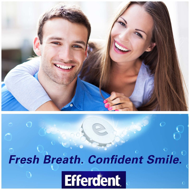 [Australia] - Efferdent Anti-Bacterial Denture Cleanser Tablets, Mint, 90 Count 90 Count (Pack of 1) 