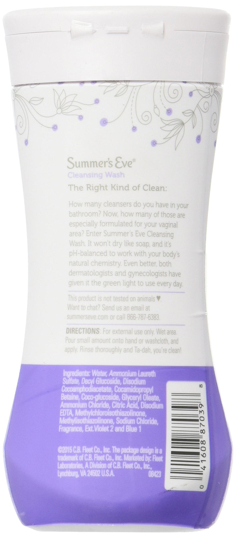 [Australia] - SUMMER'S EVE Feminine Wash for Sensitive Skin-Delicate Blossom-9 oz, 2 pk 9 Ounce Pack Of Two 