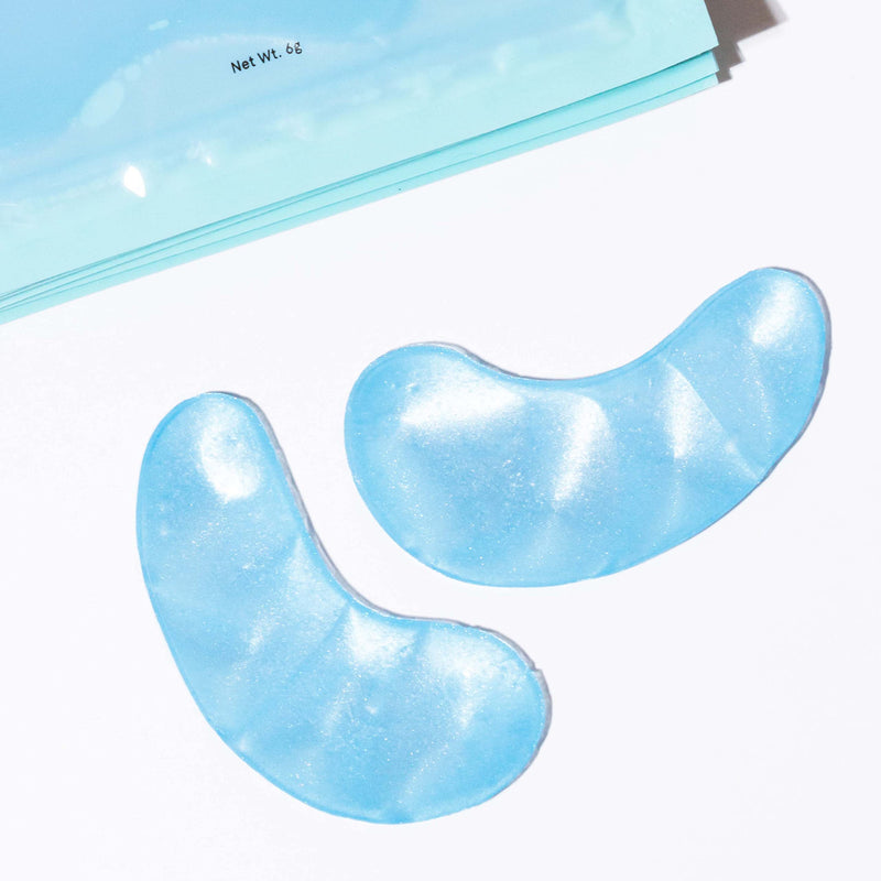 [Australia] - Under Eye Mask - Reduce Dark Circles, Puffy Eyes, Undereye Bags, Wrinkles - Gel Under Eye Patches, Vegan Cruelty-Free Self Care by grace and stella (24 Pairs, Blue) 24 Pairs 