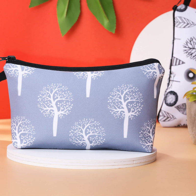 [Australia] - 6 Pieces Makeup Bag Toiletry Pouch Waterproof Cosmetic Bag with Mandala Flowers Llama Sloth Unicorn Patterns, 6 Styles (Arrows Style) 