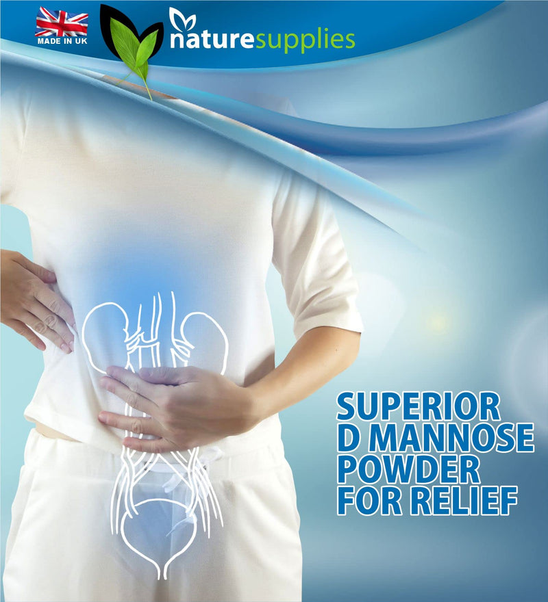 [Australia] - D-mannose Powder 50g - GMO FREE - Vegan Friendly - Highly Concentrated Mannose Pure Ingredients, No Chemicals In Our Supplements - Naturesupplies 