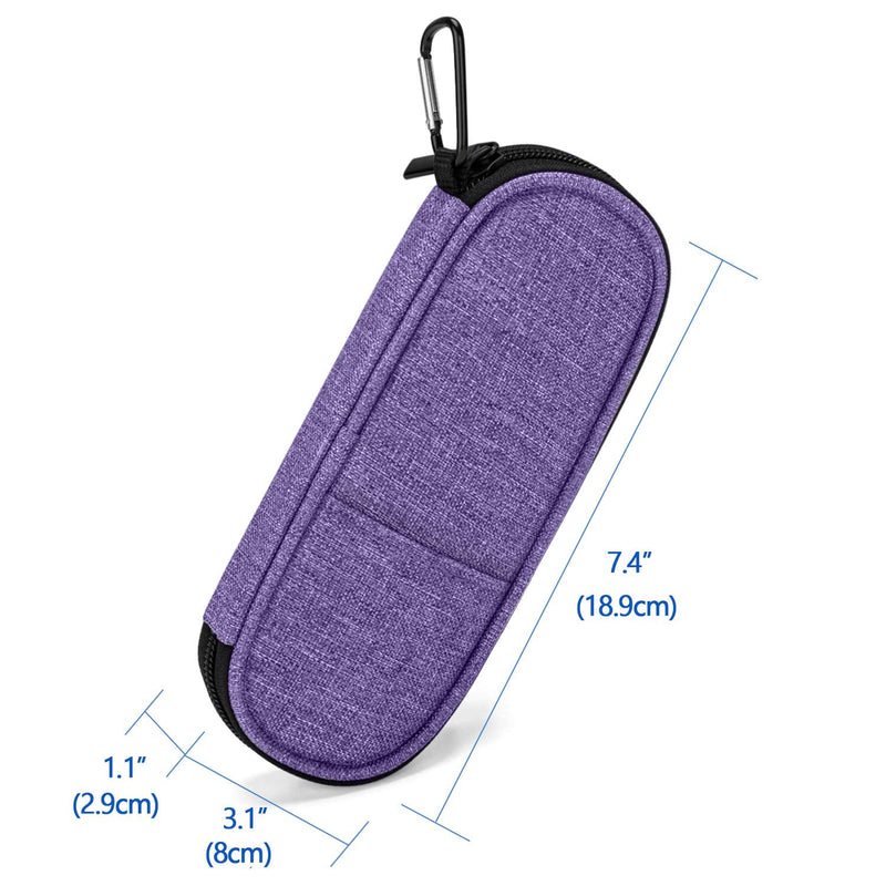 [Australia] - Yarwo Insulin Cooler Travel Case, Diabetic Travel Case with 2 Ice Packs, Insulin Travel Bag for Insulin Pens, Purple 
