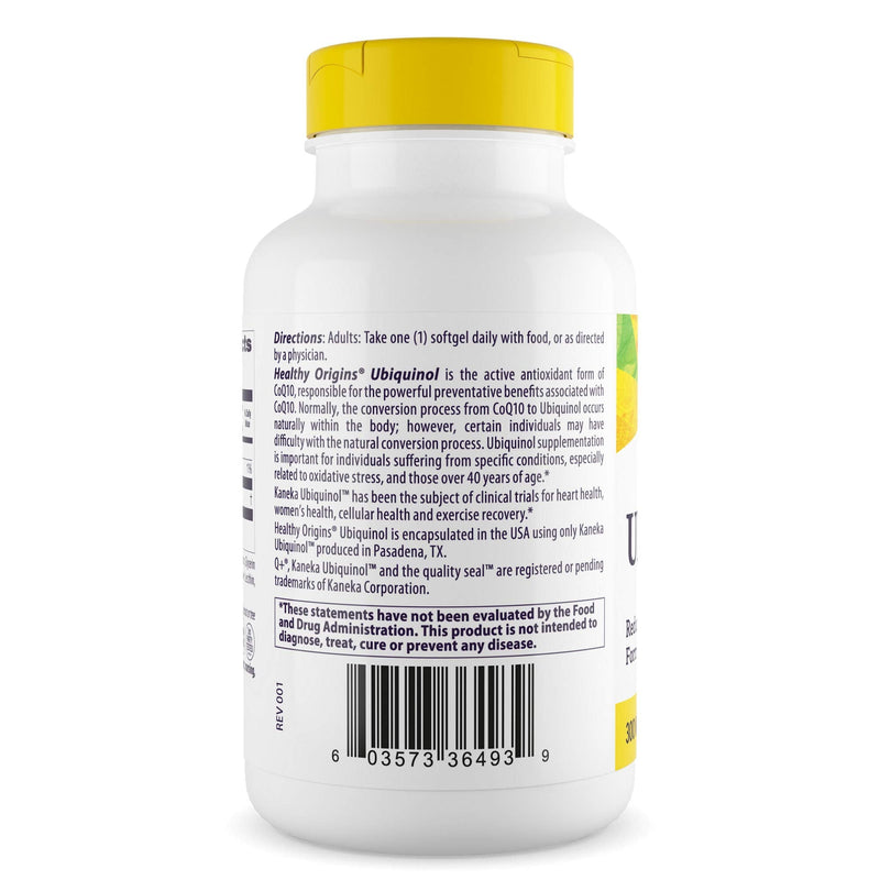 [Australia] - Healthy Orgins Ubiquinol Softgels, 300 mg, 60 Count 60 Count (Pack of 1) 