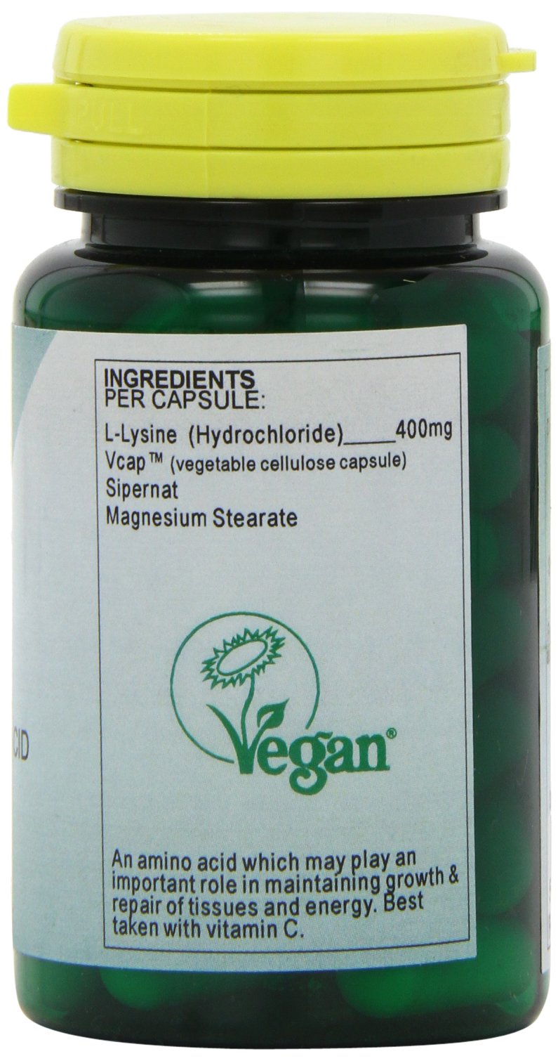 [Australia] - Health Plus Amino L-Lysine HCL 500mg Amino Acid Supplement - 60 Capsules 