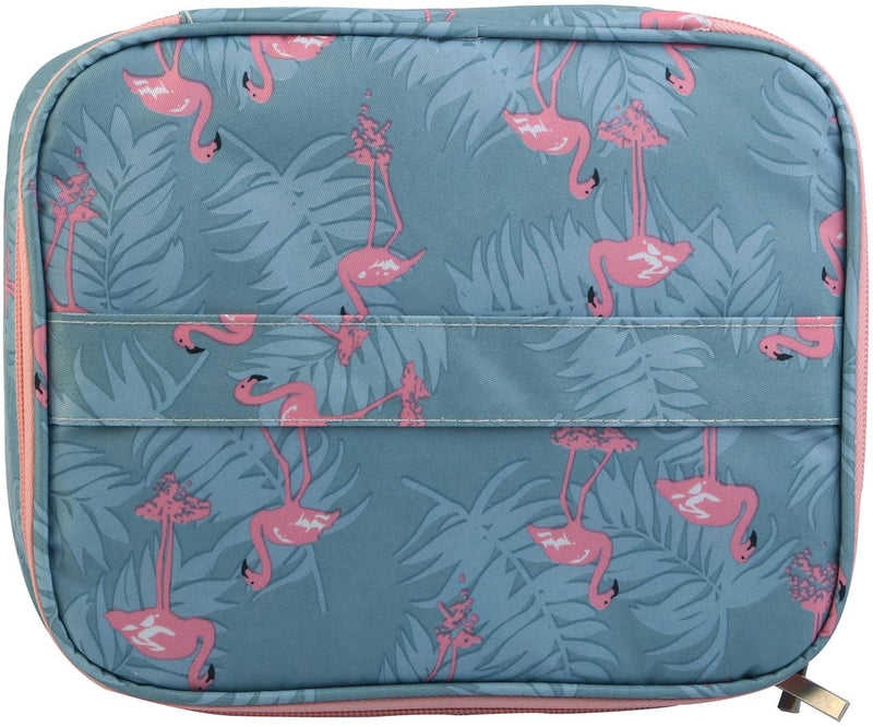 [Australia] - iMounTEK Travel Cosmetic Makeup Toiletry Organizer Bag (Flamingo) Flamingo 