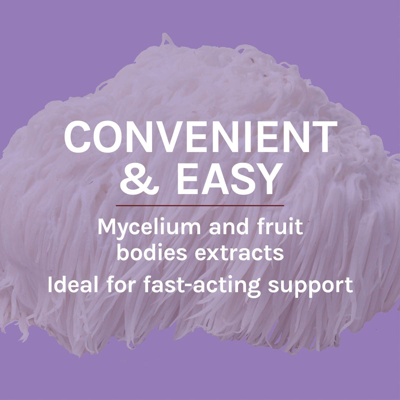 [Australia] - Host Defense, Lion's Mane Extract, Promotes Mental Clarity, Focus and Memory, Daily Mushroom Supplement, Vegan, Organic, 1 fl oz (30 Servings) 1 Fl Oz (Pack of 1) 